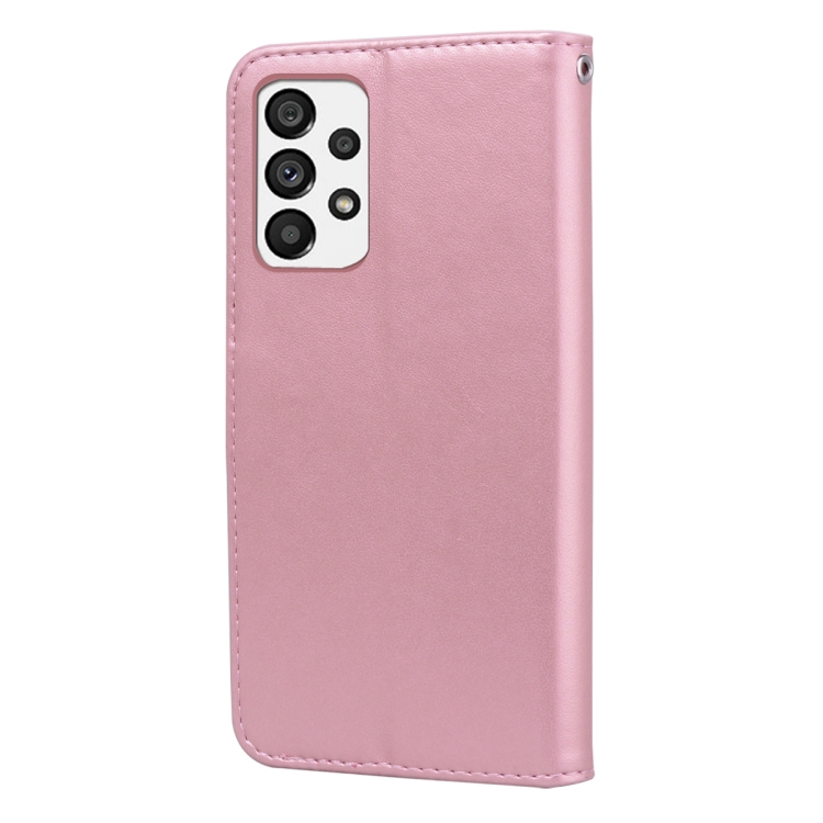 Knižkové puzdro pre Samsung Galaxy A23 / A23 5G - ROSE ružové