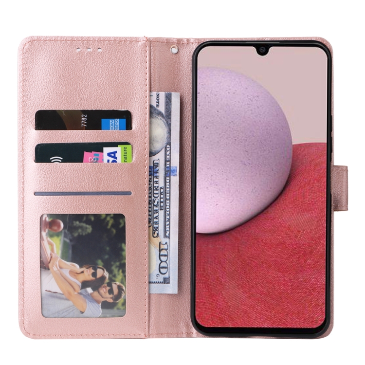 Knižkové puzdro pre Samsung Galaxy A14 4G / A14 5G - SOLID ružové