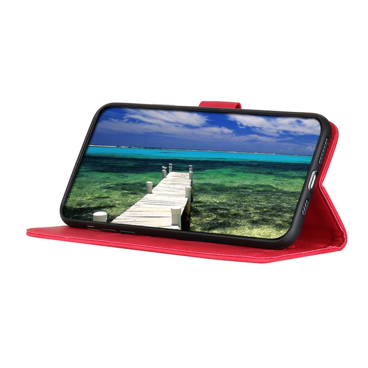 Knižkové puzdro pre Motorola Moto G32 - KHAZNEH červené