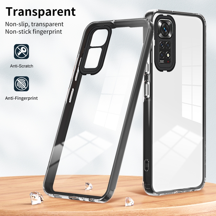 SKLO + PUZDRO 2v1 pre Xiaomi Redmi Note 12S - Tvrdené SPACE čierne