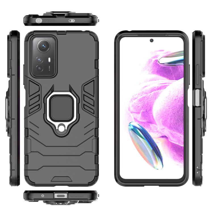 Tvrdený kryt pre Xiaomi Redmi Note 12S - RING Armor čierny