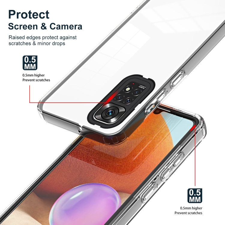 Tvrdený kryt pre Xiaomi Redmi Note 12S - FRAME čierny