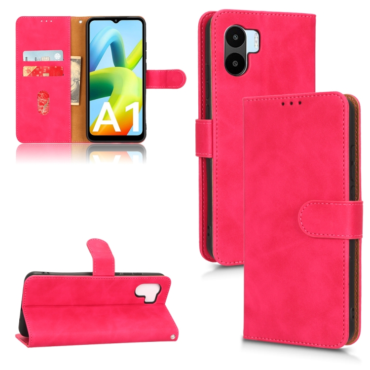 Knižkové puzdro pre Xiaomi Redmi A1 / Redmi A2 - Knižkové SOLID ružové