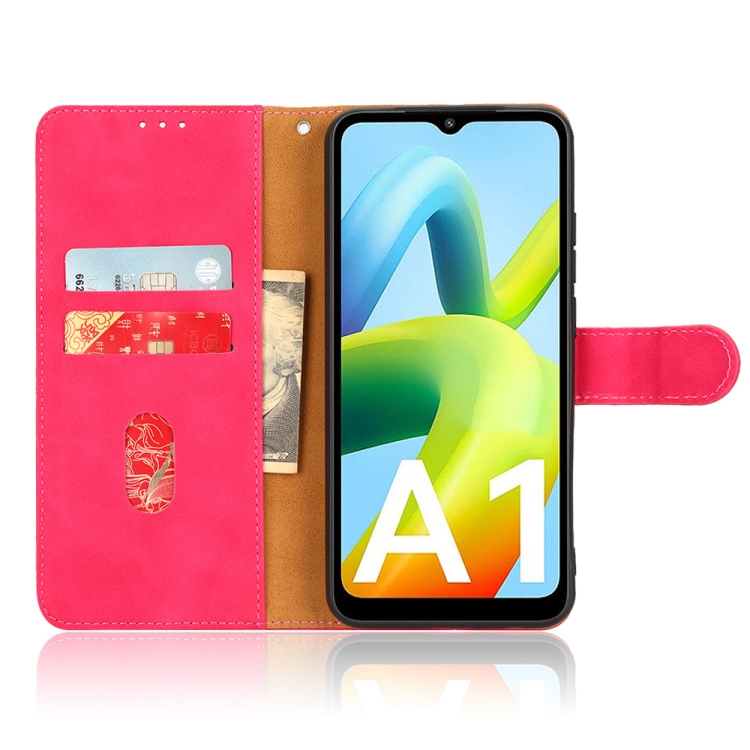 Knižkové puzdro pre Xiaomi Redmi A1 / Redmi A2 - Knižkové SOLID ružové