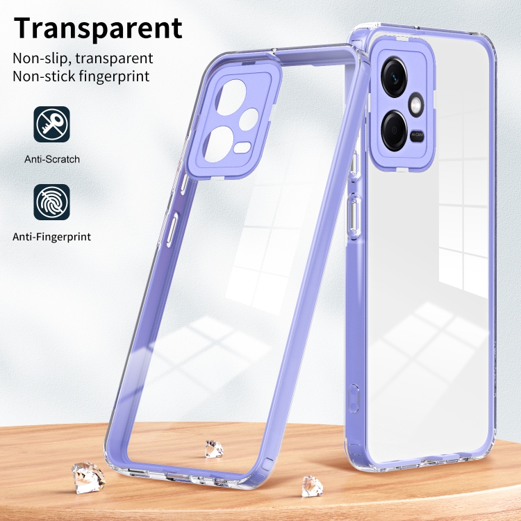 Tvrdený kryt pre Xiaomi Redmi Note 12 5G - SPACE fialový