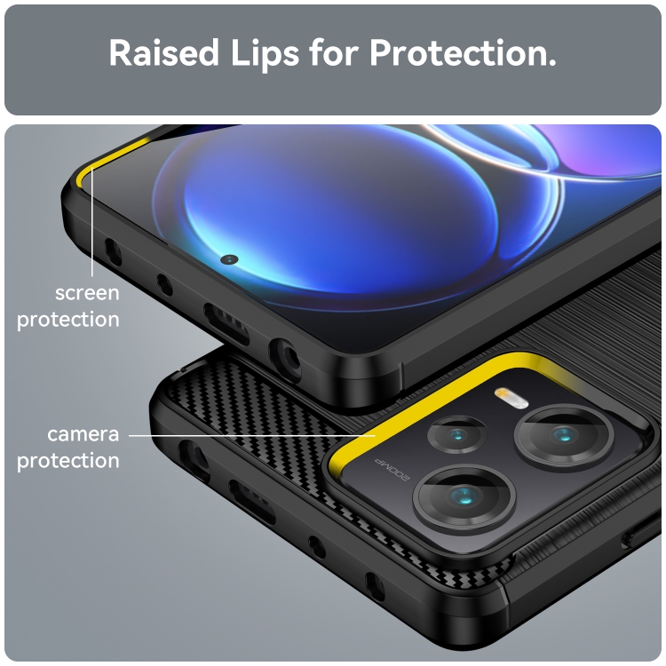 SKLO + PUZDRO 2v1 pre Xiaomi Redmi Note 12 Pro+ 5G - CARBON čierne