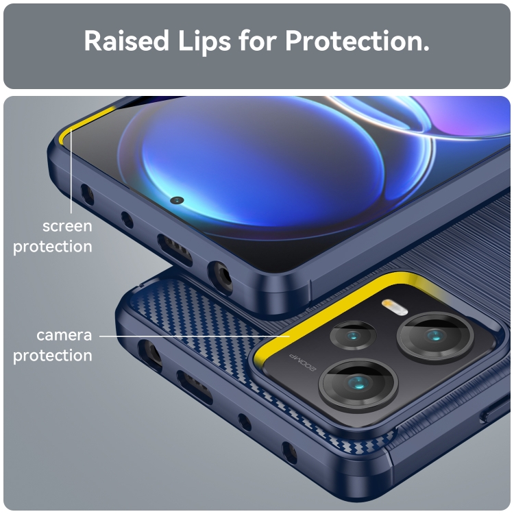 Zadný kryt pre Xiaomi Redmi Note 12 Pro+ 5G - CAROBN modrý
