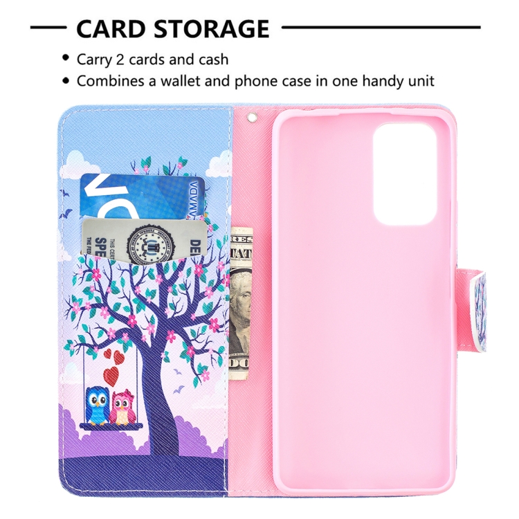 SKLO + PUZDRO 2v1 pre Xiaomi Redmi Note 10 Pro - Knižkové SOLID Owl Tree