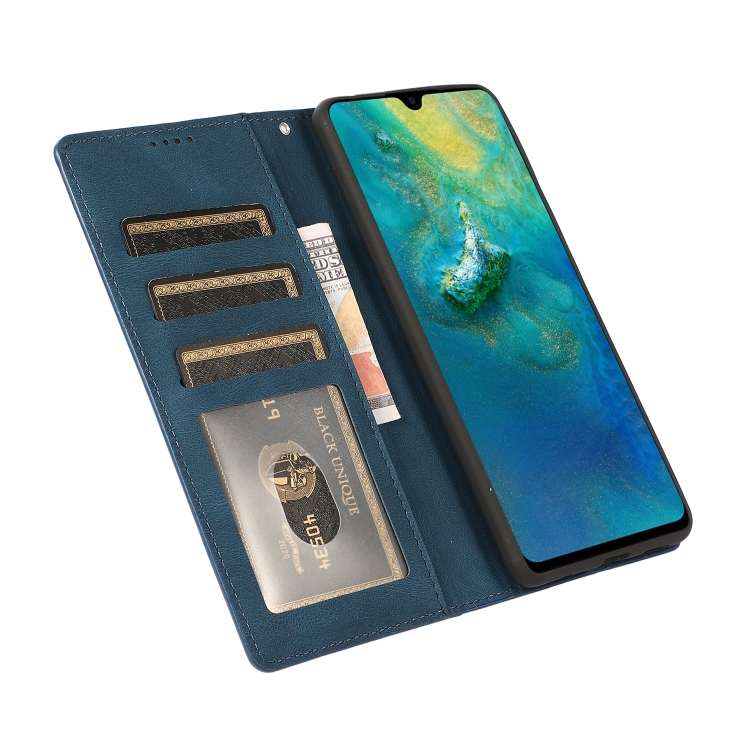 Knižkové puzdro pre Xiaomi Redmi Note 10 Pro - Knižkové SOLID modré