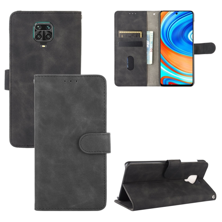 Knižkové puzdro pre Xiaomi Redmi Note 9 Pro / Note 9s - Knižkové SOLID čierne