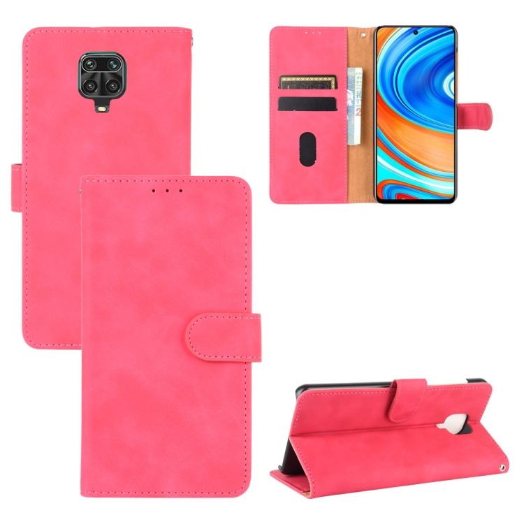 Knižkové puzdro pre Xiaomi Redmi Note 9 Pro / Note 9s - Knižkové SOLID ružové