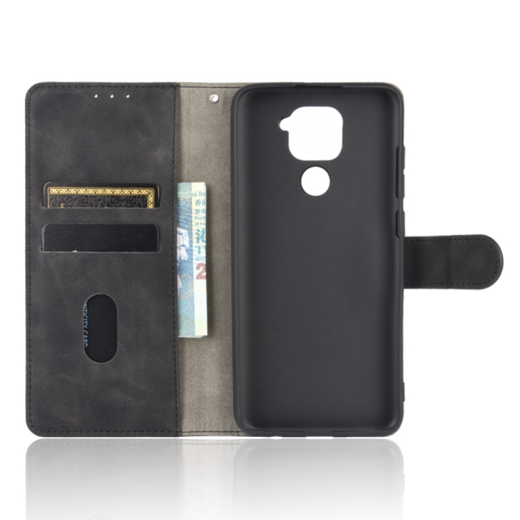 Knižkové puzdro pre Xiaomi Redmi Note 9 - Knižkové SOLID čierne