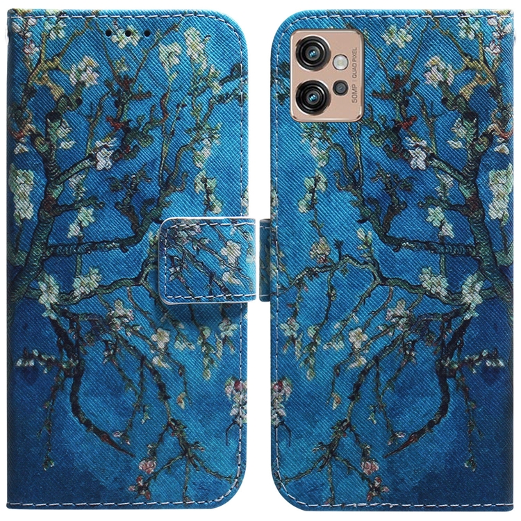 Knižkové puzdro pre Motorola Moto G32 - ART Apricot