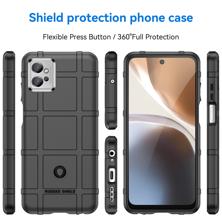 Tvrdený kryt pre Motorola Moto G32 - COVERAGE čierny