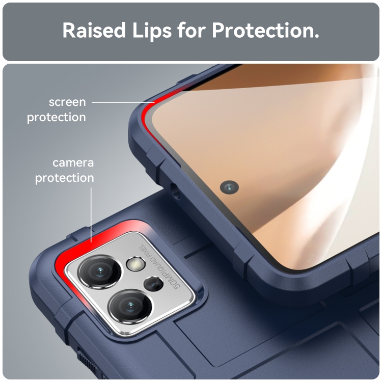 Tvrdený kryt pre Motorola Moto G32 - COVERAGE modrý