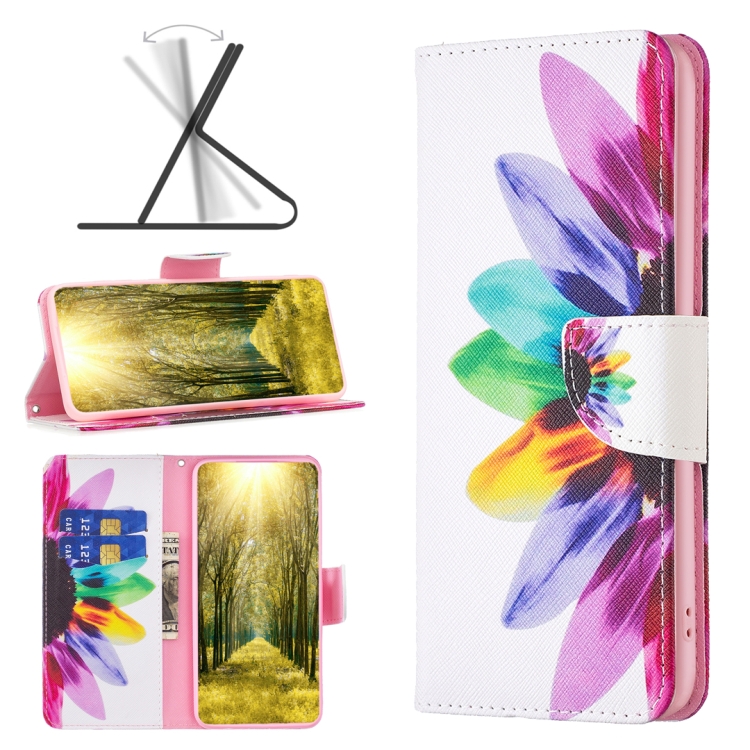 SKLO + PUZDRO 2v1 pre Motorola Moto G72 - Knižkové ART Sun Flower