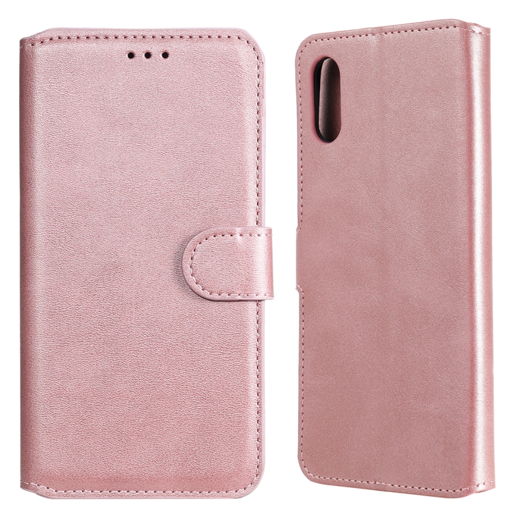 Knižkové puzdro pre Xiaomi Redmi 9A / 9AT - Knižkové SOLID ružové