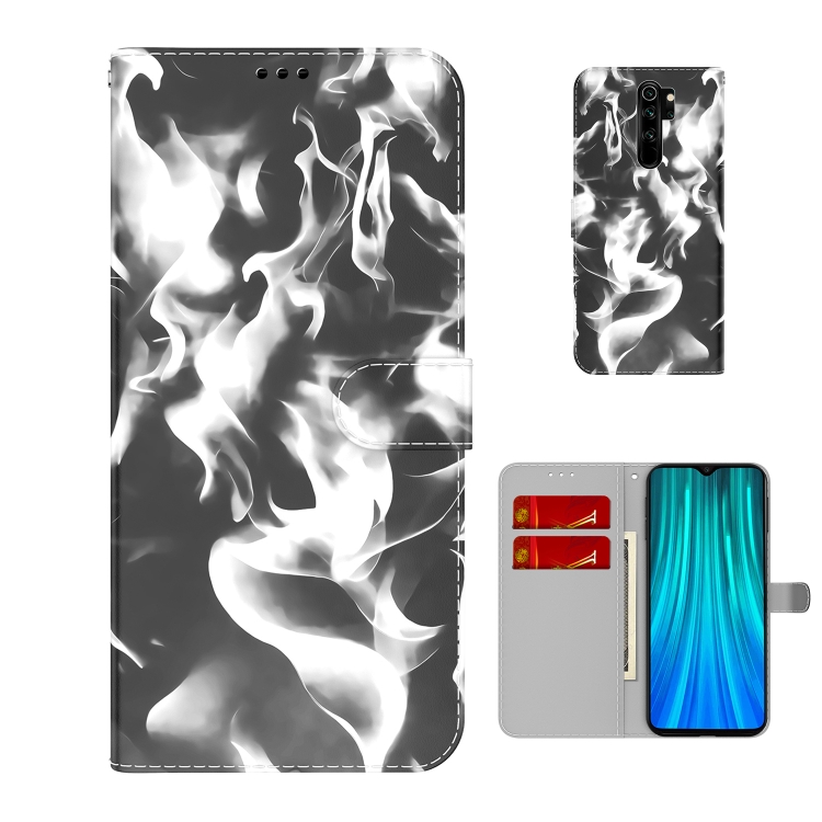 Knižkové puzdro pre Xiaomi Redmi Note 8 Pro - Knižkové CLOUD čierne