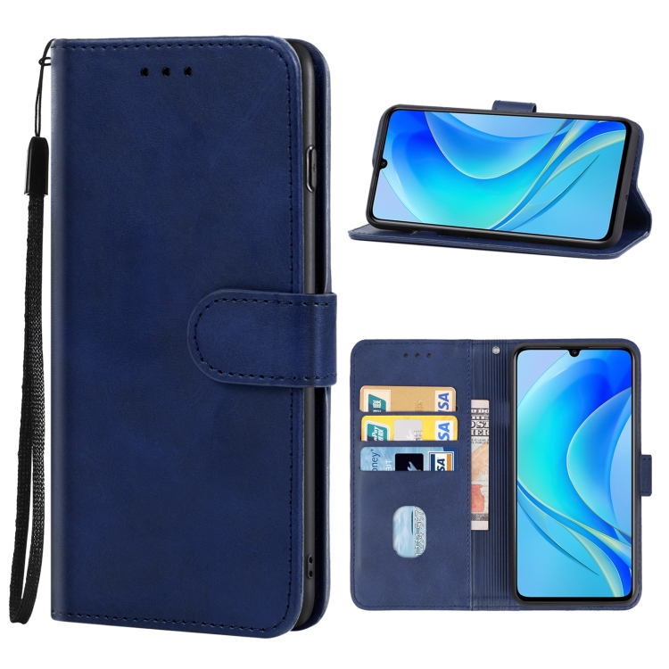 9D SKLO + PUZDRO 2v1 pre Huawei Nova Y70 - Knižkové Solid modré