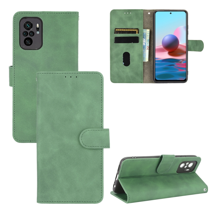 Knižkové puzdro pre Xiaomi Redmi Note 10 / 10s - Knižkové SOLID zelené