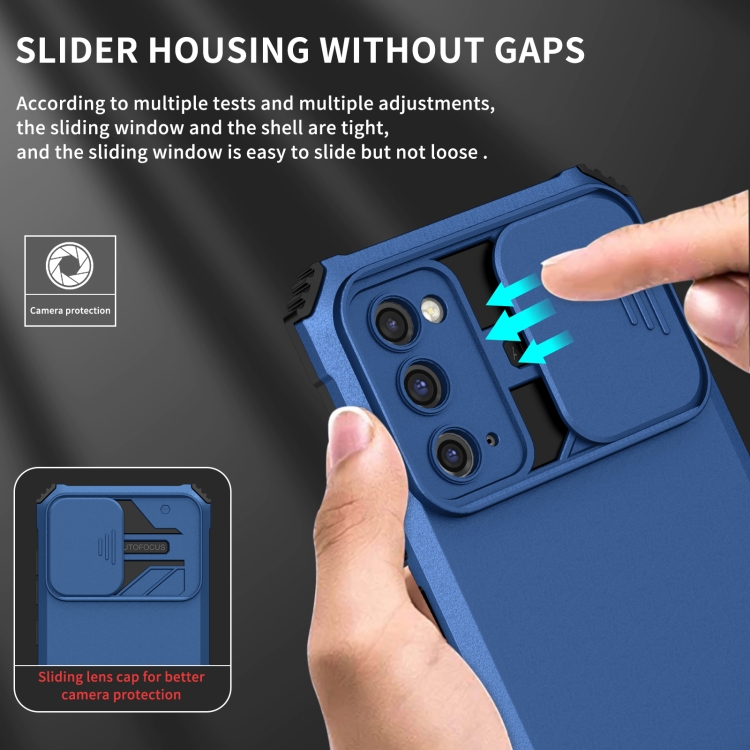 SKLO + PUZDRO 2v1 pre Samsung Galaxy S20 FE - Tvrdené HOLDER modré