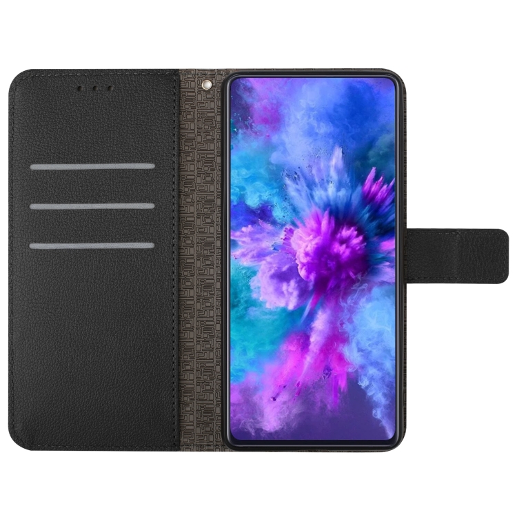 Knižkové puzdro pre Samsung Galaxy S20 FE - TEXTURE čierne