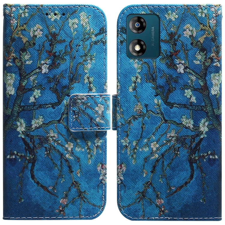Knižkové puzdro pre Motorola Moto E13 - ART Apricot