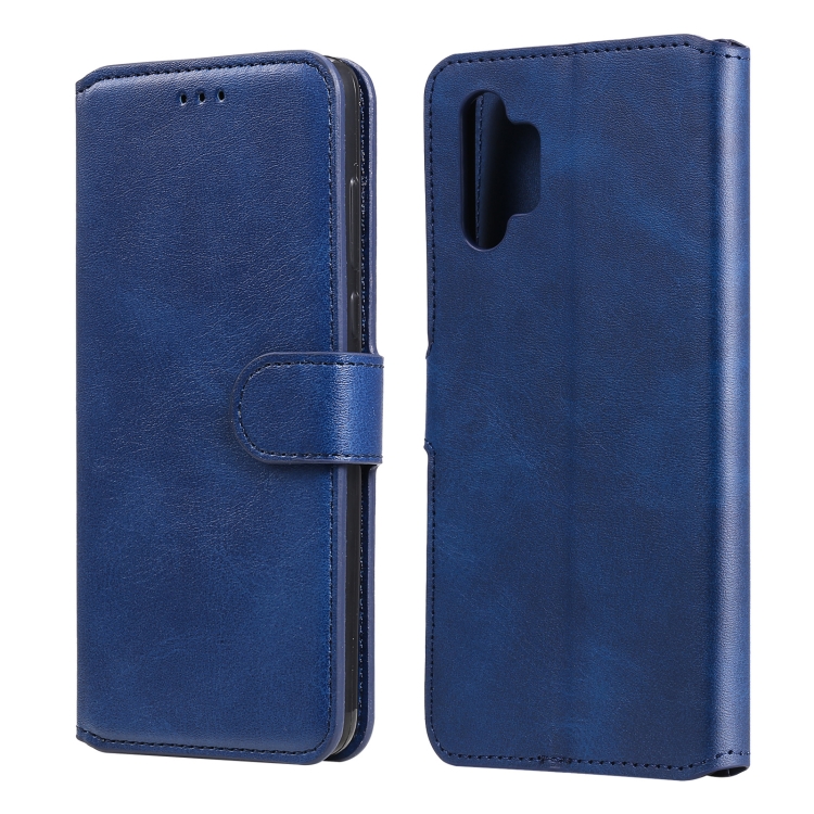 SKLO + PUZDRO 2v1 pre Samsung Galaxy A32 5G - Knižkové SOLID modré