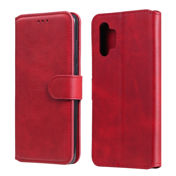 Knižkové puzdro pre Samsung Galaxy A32 5G - SOLID červené