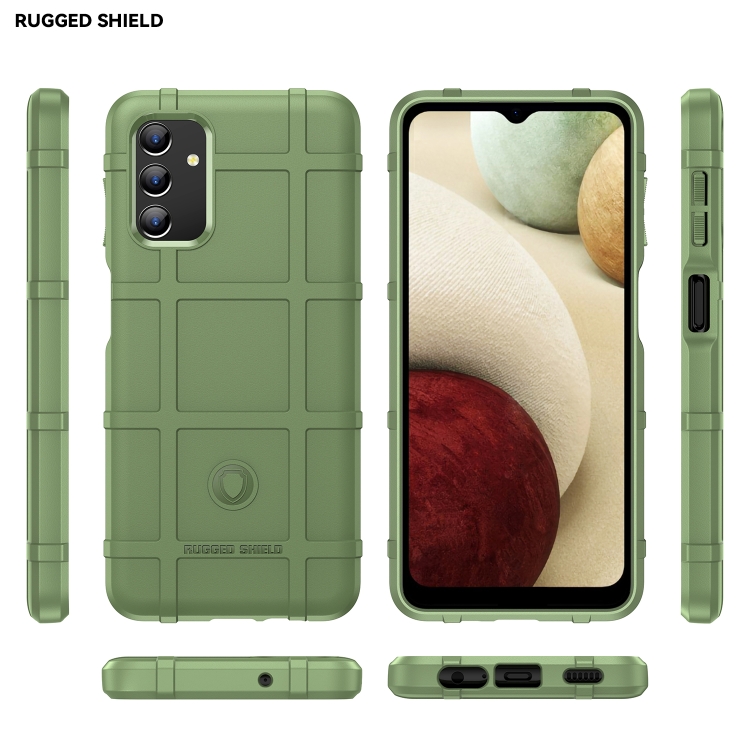 SKLO + PUZDRO 2v1 pre Samsung Galaxy A13 4G - Tvrdené COVERAGE zelené