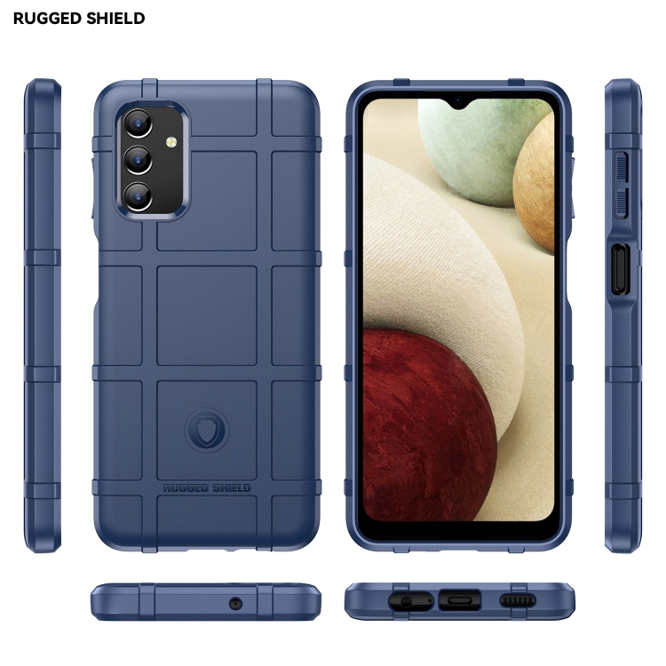 SKLO + PUZDRO 2v1 pre Samsung Galaxy A13 4G - Tvrdené COVERAGE modré