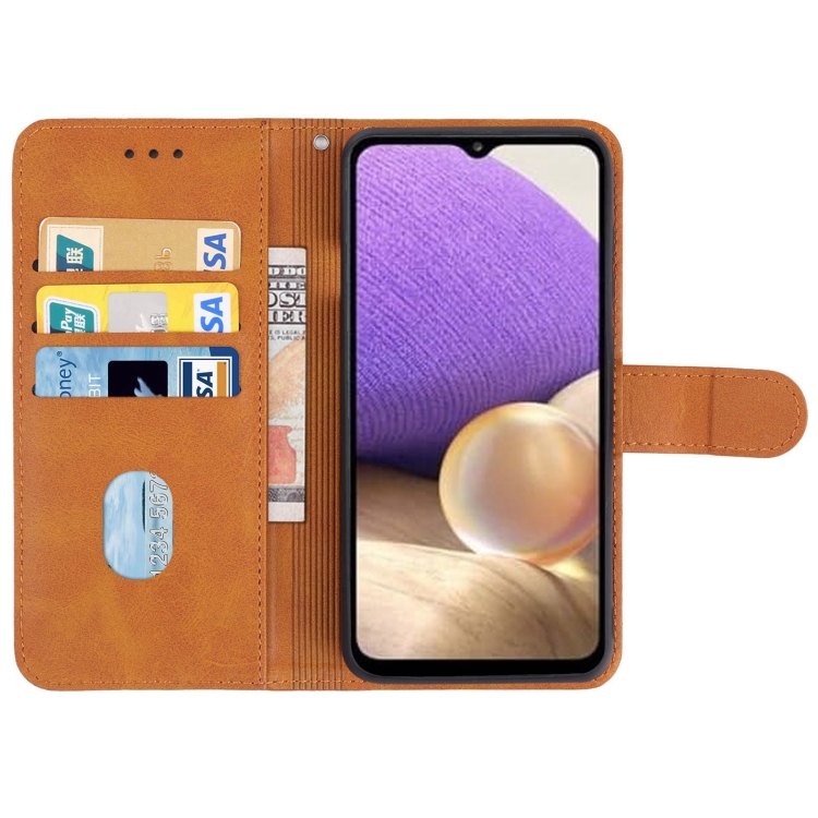 SKLO + PUZDRO 2v1 pre Samsung Galaxy A33 5G - Knižkové SOLID hnedé