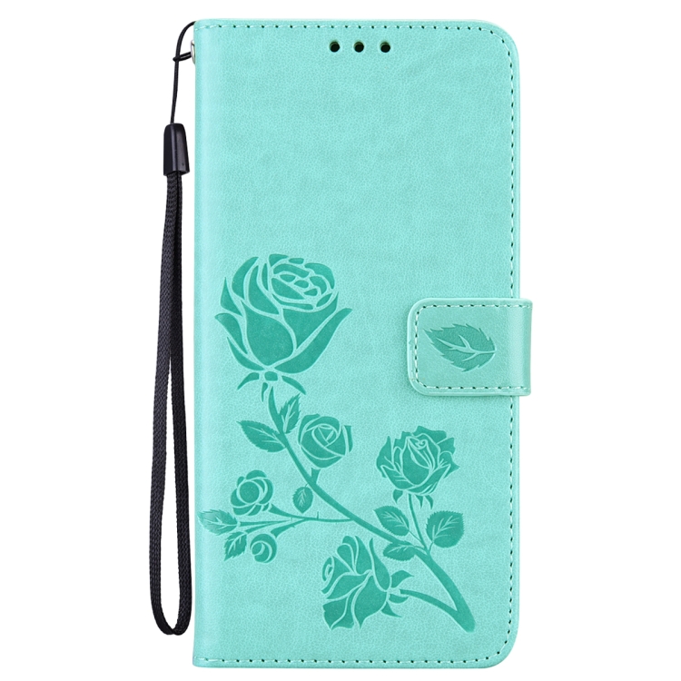 SKLO + PUZDRO 2v1 pre Samsung Galaxy A12 - Knižkové ROSE zelené