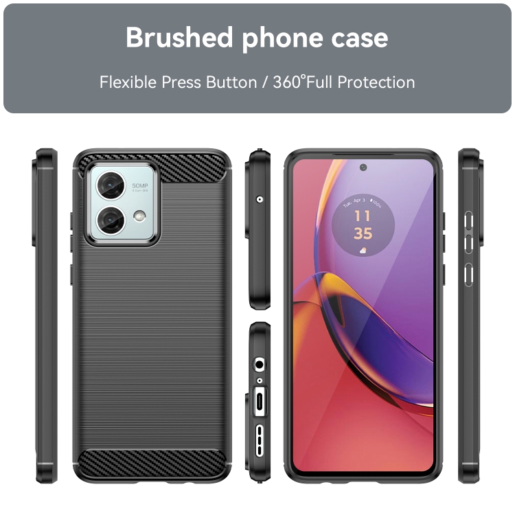 Zadný kryt pre Motorola Moto G84 5G - CARBON čierny