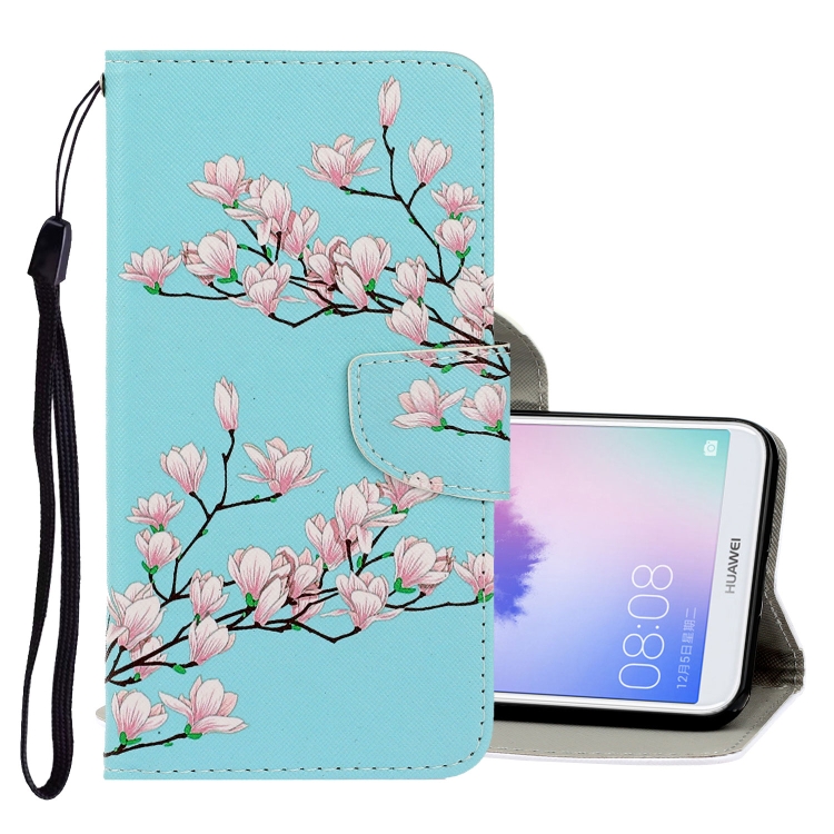 Knižkové puzdro pre Huawei P SMART - ART MAGNOLIA