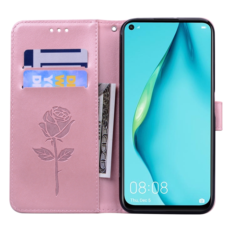 Knižkové puzdro pre HUAWEI P40 Lite - ROSE ružové
