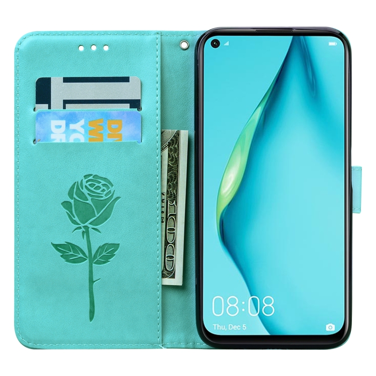 Knižkové puzdro pre HUAWEI P40 Lite - ROSE zelené