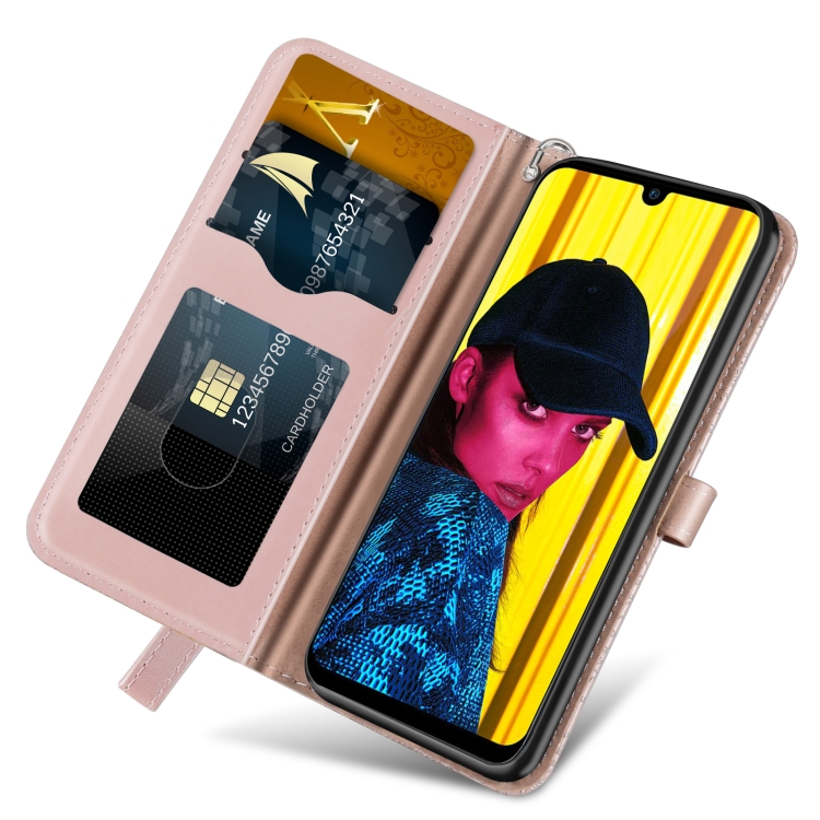 Knižkové puzdro pre HUAWEI P Smart 2019 - ART Tree ružové