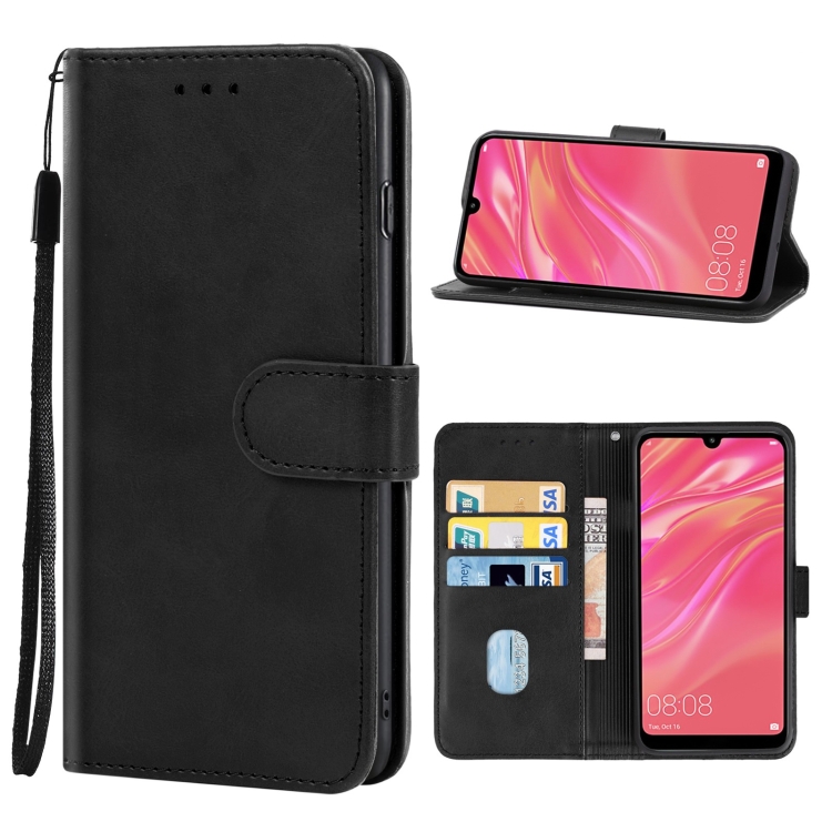 Knižkové puzdro pre HUAWEI Y7 2019 - SOLID čierne