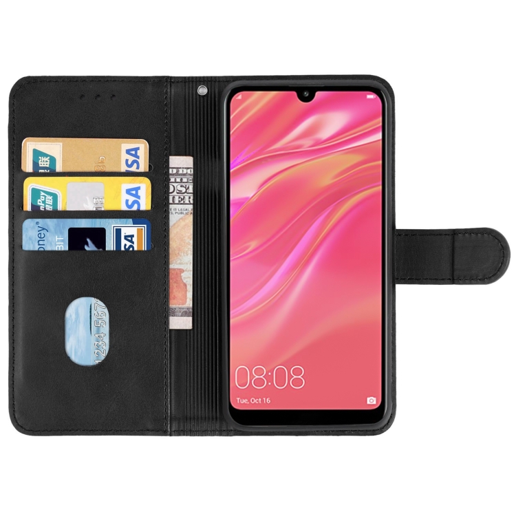 Knižkové puzdro pre HUAWEI Y7 2019 - SOLID čierne