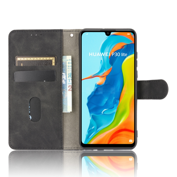 Knižkové puzdro pre Huawei P30 Lite - SOLID čierne