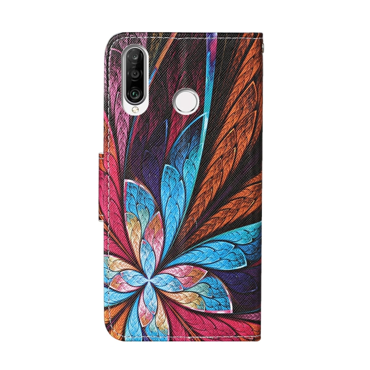 Knižkové puzdro pre Huawei P30 Lite - ART FLOWER