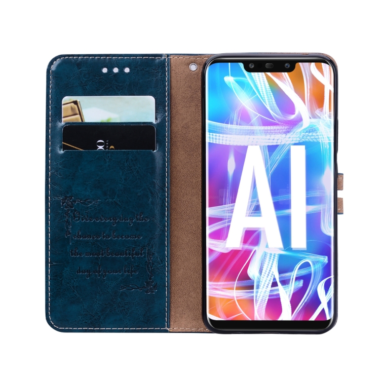 Knižkové puzdro pre Huawei Mate 20 Lite - SOLID modré