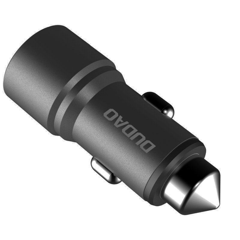 Univerzálna nabíjačka do auta Dudao 2x USB 3.1A sivá