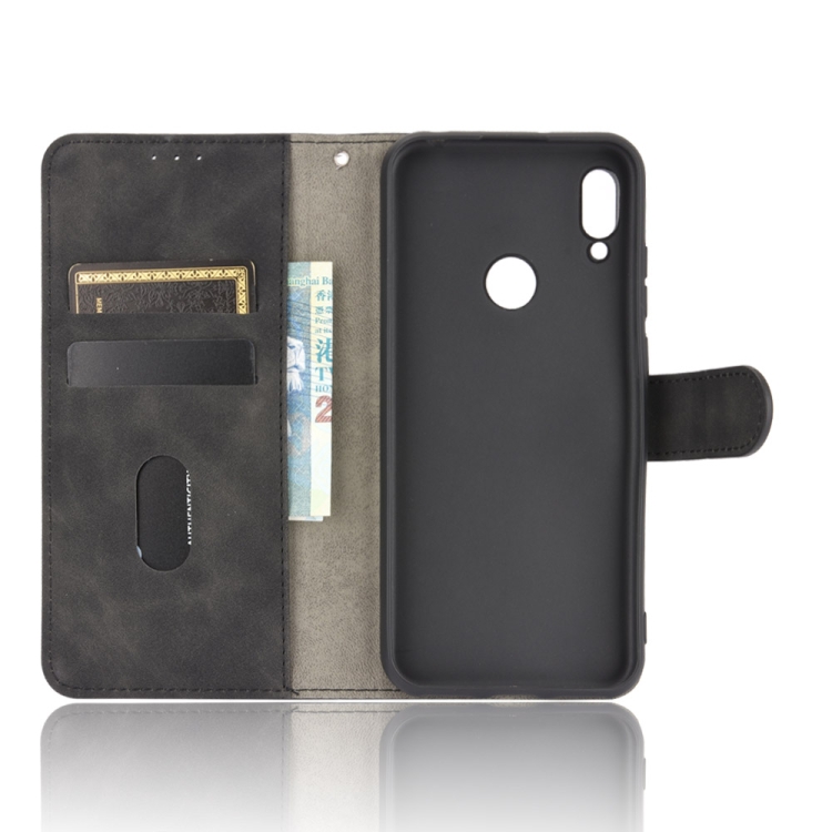 Knižkové puzdro pre Huawei Y6 2019 - SOLID čierne