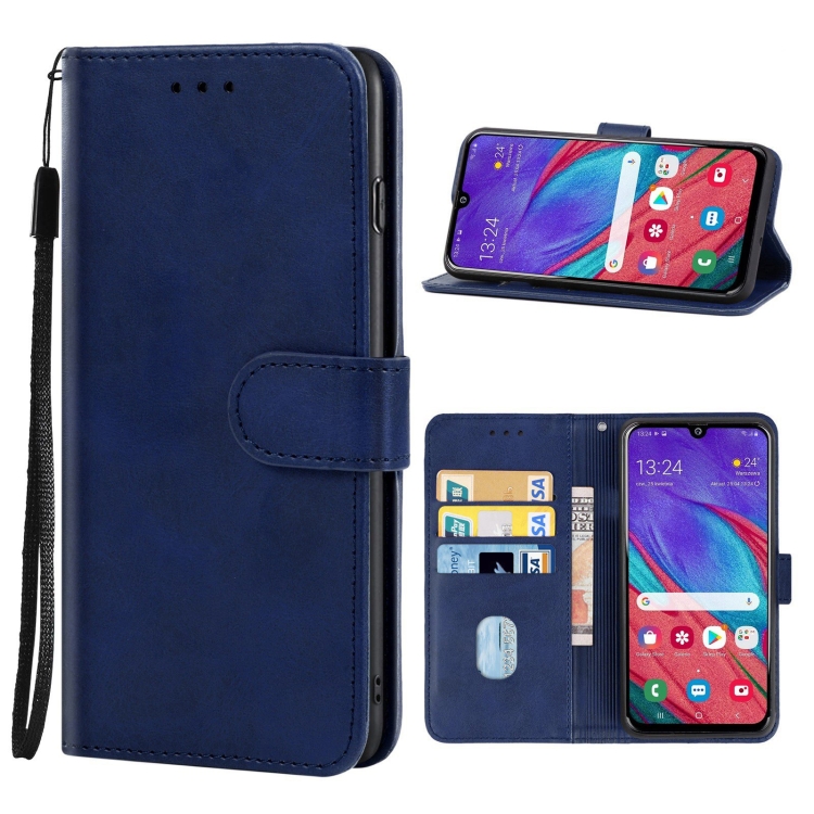 Knižkové puzdro pre Samsung Galaxy A40 - SOLID modré