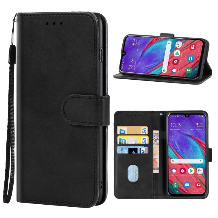 Knižkové puzdro pre Samsung Galaxy A40 - SOLID čierne
