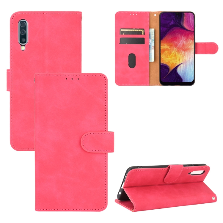 Knižkové puzdro pre Samsung Galaxy A50 - SOLID ružové