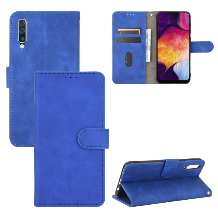 Knižkové puzdro pre Samsung Galaxy A50 - SOLID modré