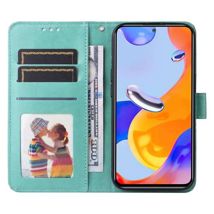Knižkové puzdro pre Xiaomi Redmi Note 11 Pro / Note 11 Pro 5G - FLIP zelené